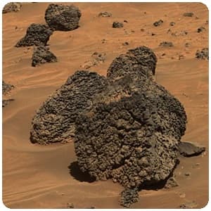 انواع سنگ های مریخ از نظر جنس و نحوه تشکیل