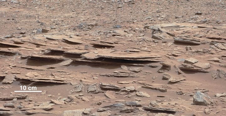 شیل سیاره مریخ