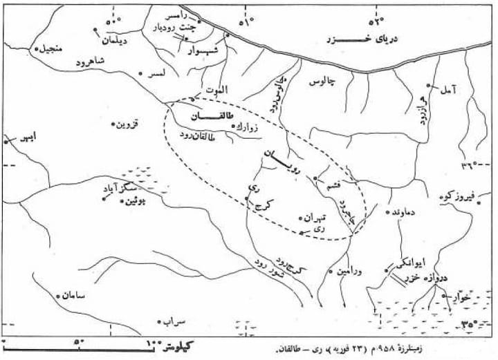 زلزله باستانی تهران و ری در سال 958 میلادی