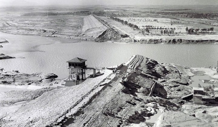 فاجعه شکستن سد بانیکاو چین در سال 1975 به عنوان مخاطرات سدسازی