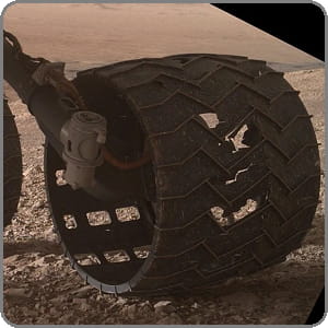 چرا بر روی مریخ نمیتوان از تایرهای لاستیکی استفاده کرد
