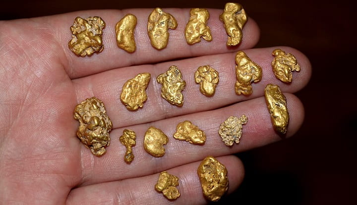 یافتن طلا در سنگ ها