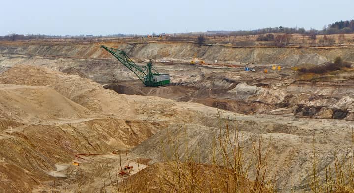 معدن کهربا در کالینینگراد روسیه